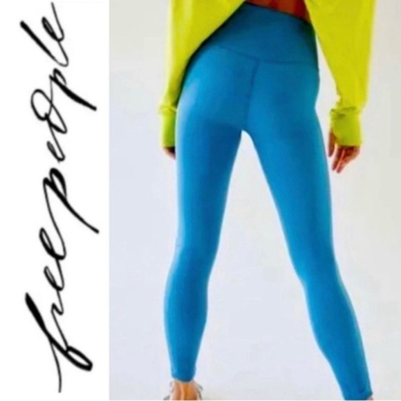 Free People Movement Textured Free Throw Legging in Coastline XL - Picture 3 of 11